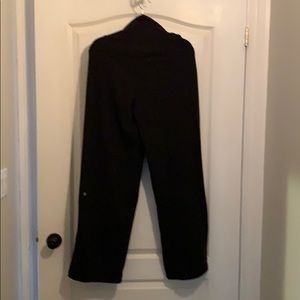 Lululemon fold over waist wide legged pant